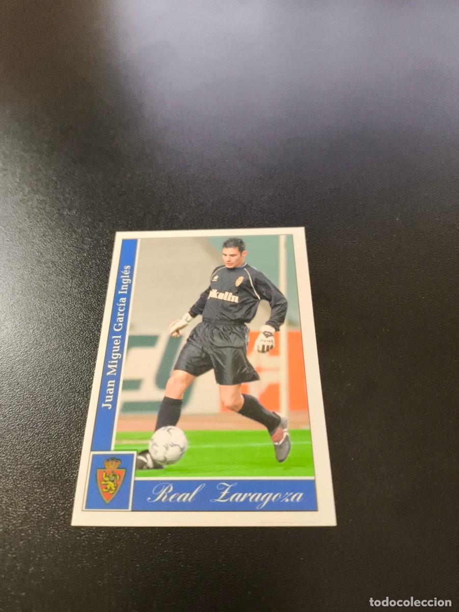 Cromos de F&uacute;tbol: 339 Juanmi REAL ZARAGOZA MUNDICROMO FICHAS LIGA 2001 2002 01 02 NO PANINI ESTE