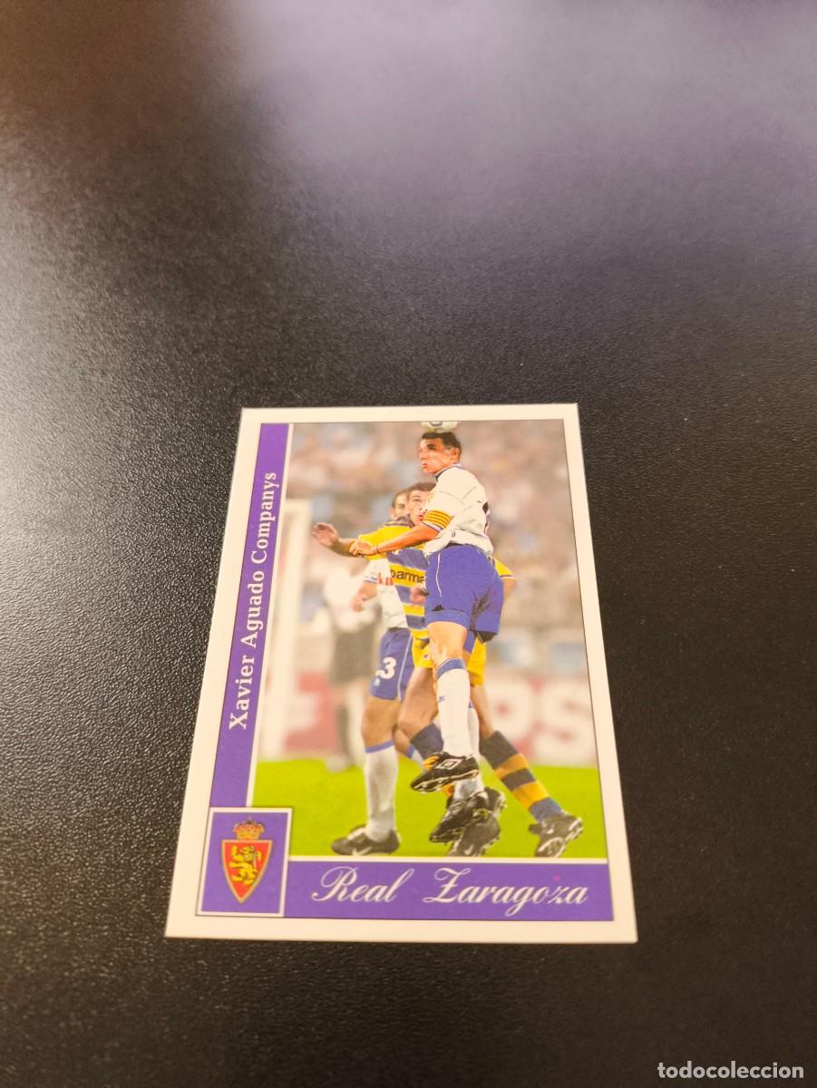 Figurine di Calcio: 342 Aguado REAL ZARAGOZA MUNDICROMO FICHAS LIGA 2001 2002 01 02 NO PANINI ESTE