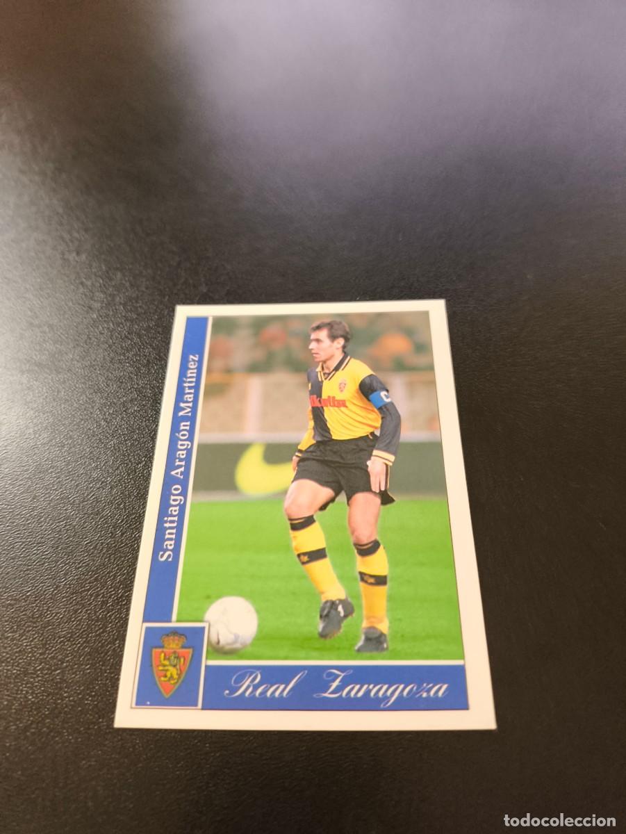 Cromos de F&uacute;tbol: 347 Arag&oacute;n REAL ZARAGOZA MUNDICROMO FICHAS LIGA 2001 2002 01 02 NO PANINI ESTE