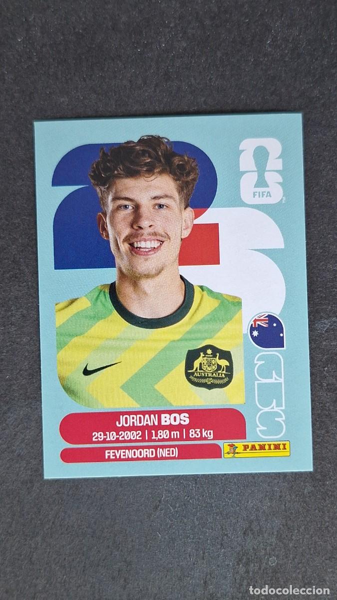 Cromos de F&uacute;tbol: L1 BOS SELECCION AUSTRALIA 6 MUNDIAL FIFA WORLD CUP 2026 PANINI NUNCA PEGADO SIN PEGAR