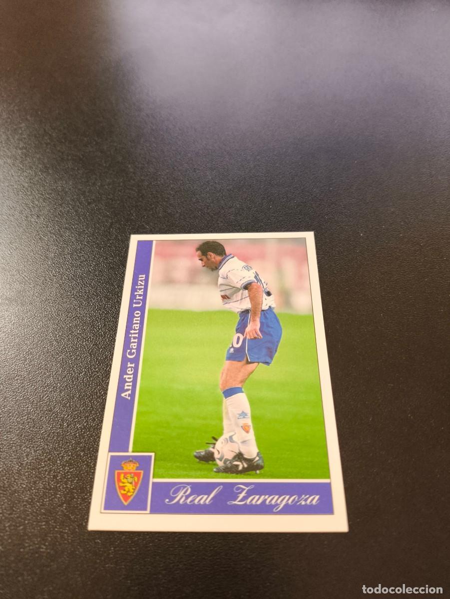 Cromos de F&uacute;tbol: 348 Garitano REAL ZARAGOZA MUNDICROMO FICHAS LIGA 2001 2002 01 02 NO PANINI ESTE