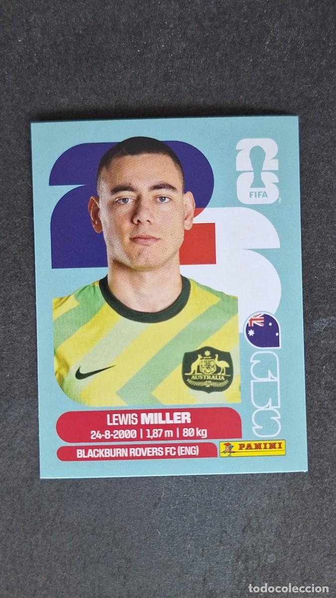 Cromos de F&uacute;tbol: L1 MILLER SELECCION AUSTRALIA 9 MUNDIAL FIFA WORLD CUP 2026 PANINI NUNCA PEGADO SIN PEGAR