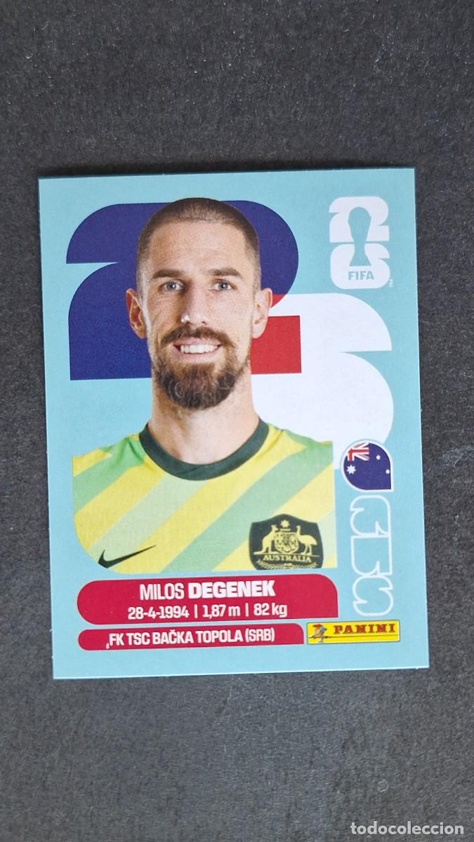 Cromos de F&uacute;tbol: L1 DEGENEK SELECCION AUSTRALIA 10 MUNDIAL FIFA WORLD CUP 2026 PANINI NUNCA PEGADO SIN PEGAR