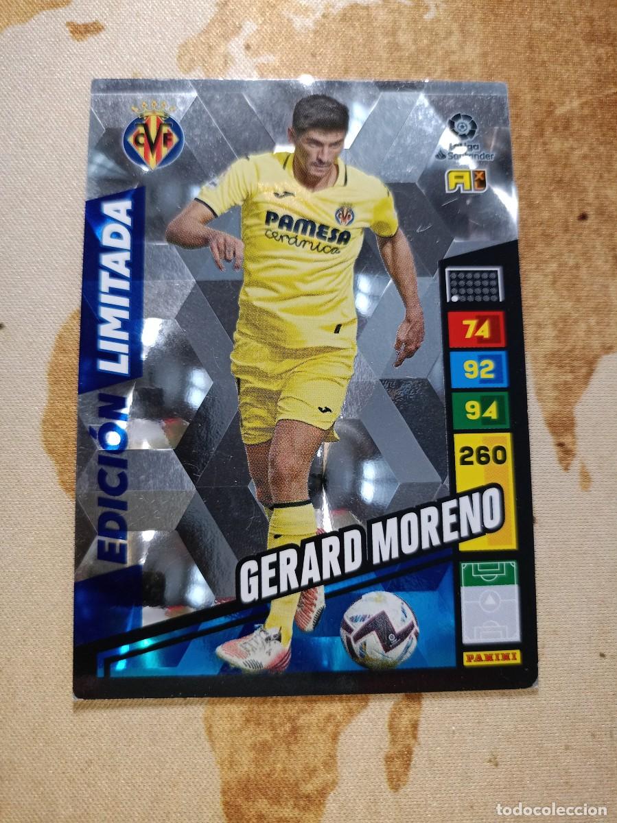 Cromos de F&uacute;tbol: # Edici&oacute;n Limitada GERARD MORENO Adrenalyn 2022-23
