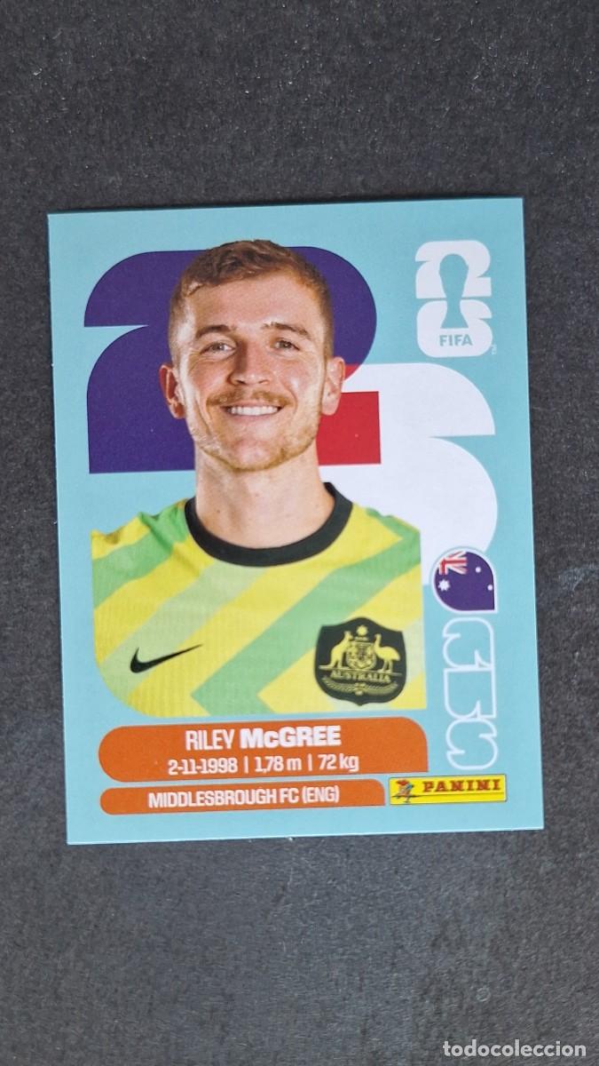 Cromos de F&uacute;tbol: L1 McGREE SELECCION AUSTRALIA 12 MUNDIAL FIFA WORLD CUP 2026 PANINI NUNCA PEGADO SIN PEGAR