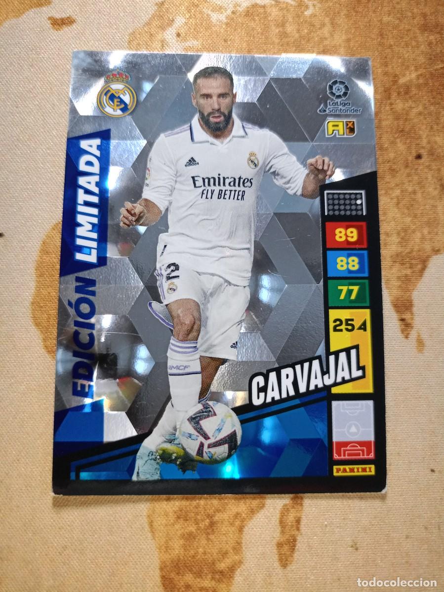 Cromos de F&uacute;tbol: # Edici&oacute;n Limitada CARVAJAL Adrenalyn 2022-23