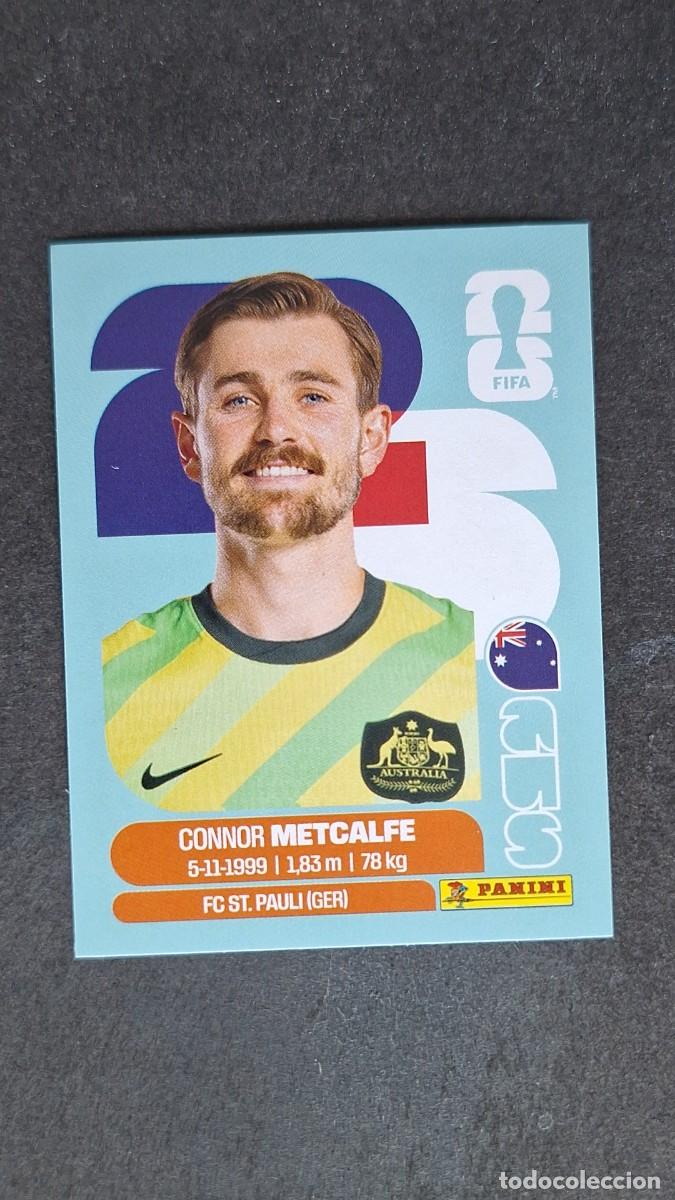 Cromos de F&uacute;tbol: L1 METCALFE SELECCION AUSTRALIA 15 MUNDIAL FIFA WORLD CUP 2026 PANINI NUNCA PEGADO SIN PEGAR