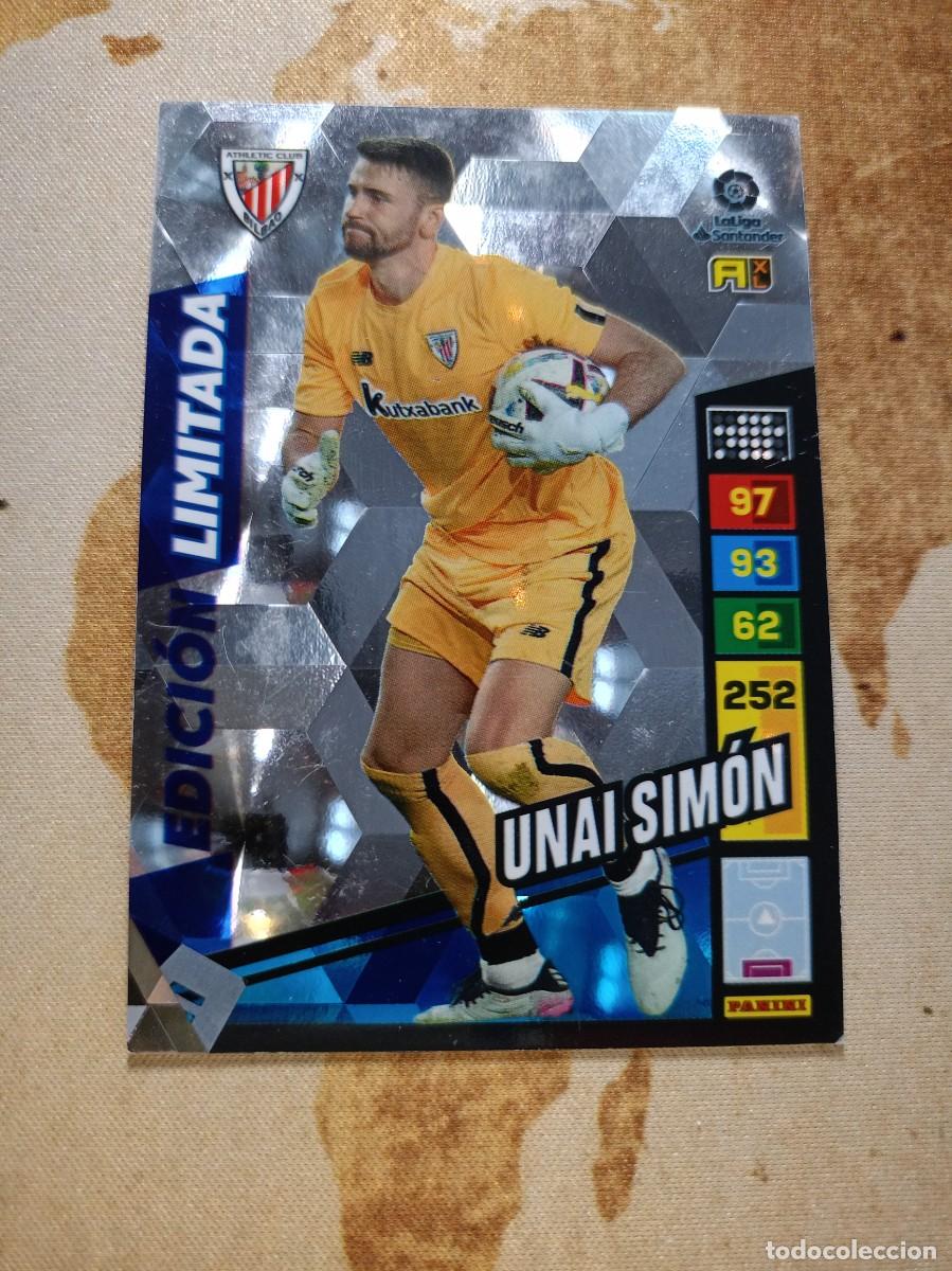 Cromos de F&uacute;tbol: # Edici&oacute;n Limitada UNAI SIM&Oacute;N Adrenalyn 2022-23