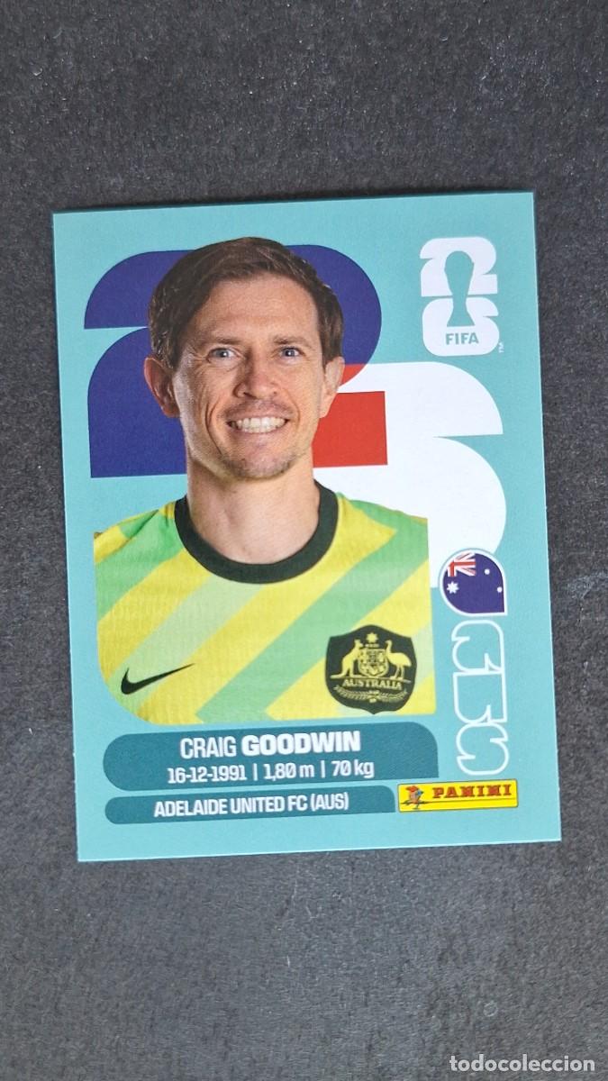 Cromos de F&uacute;tbol: L1 GOODWIN SELECCION AUSTRALIA 17 MUNDIAL FIFA WORLD CUP 2026 PANINI NUNCA PEGADO SIN PEGAR