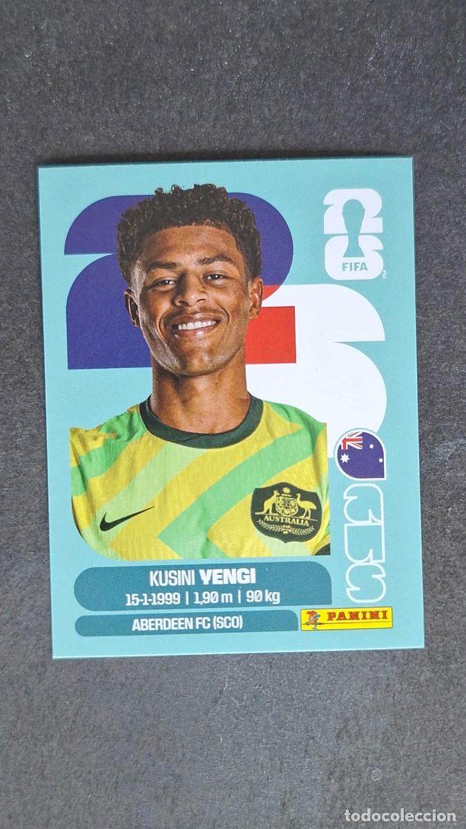 Cromos de F&uacute;tbol: L1 VENGI SELECCION AUSTRALIA 18 MUNDIAL FIFA WORLD CUP 2026 PANINI NUNCA PEGADO SIN PEGAR