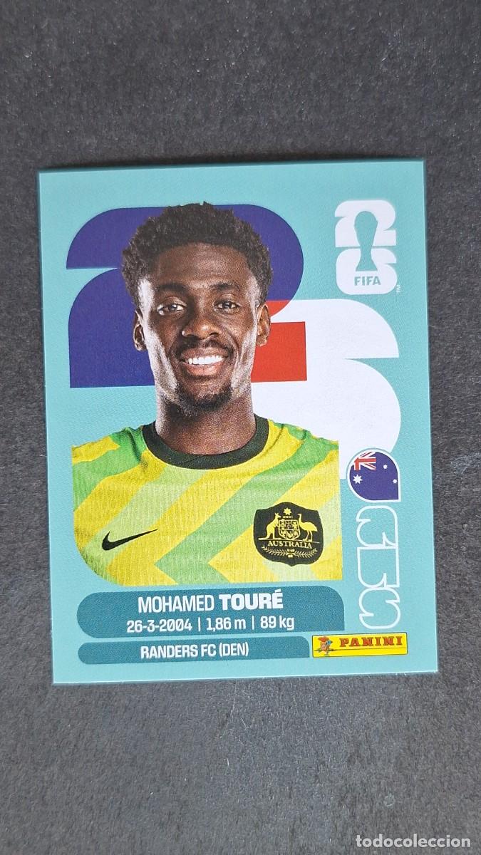 Cromos de F&uacute;tbol: L1 TOURE SELECCION AUSTRALIA 20 MUNDIAL FIFA WORLD CUP 2026 PANINI NUNCA PEGADO SIN PEGAR