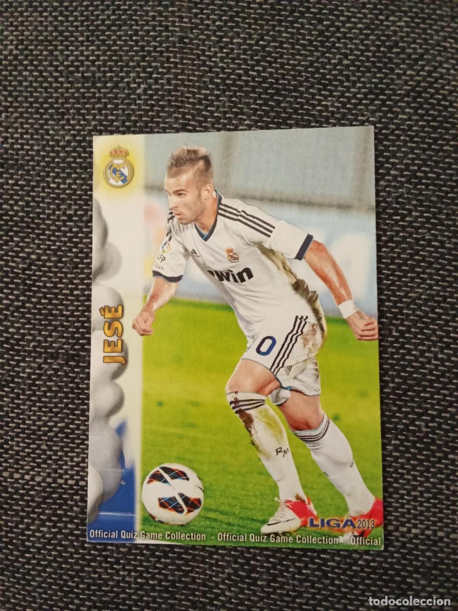 Cromos de F&uacute;tbol: 1103 jese real Madrid Rookie quiz game collection 2013