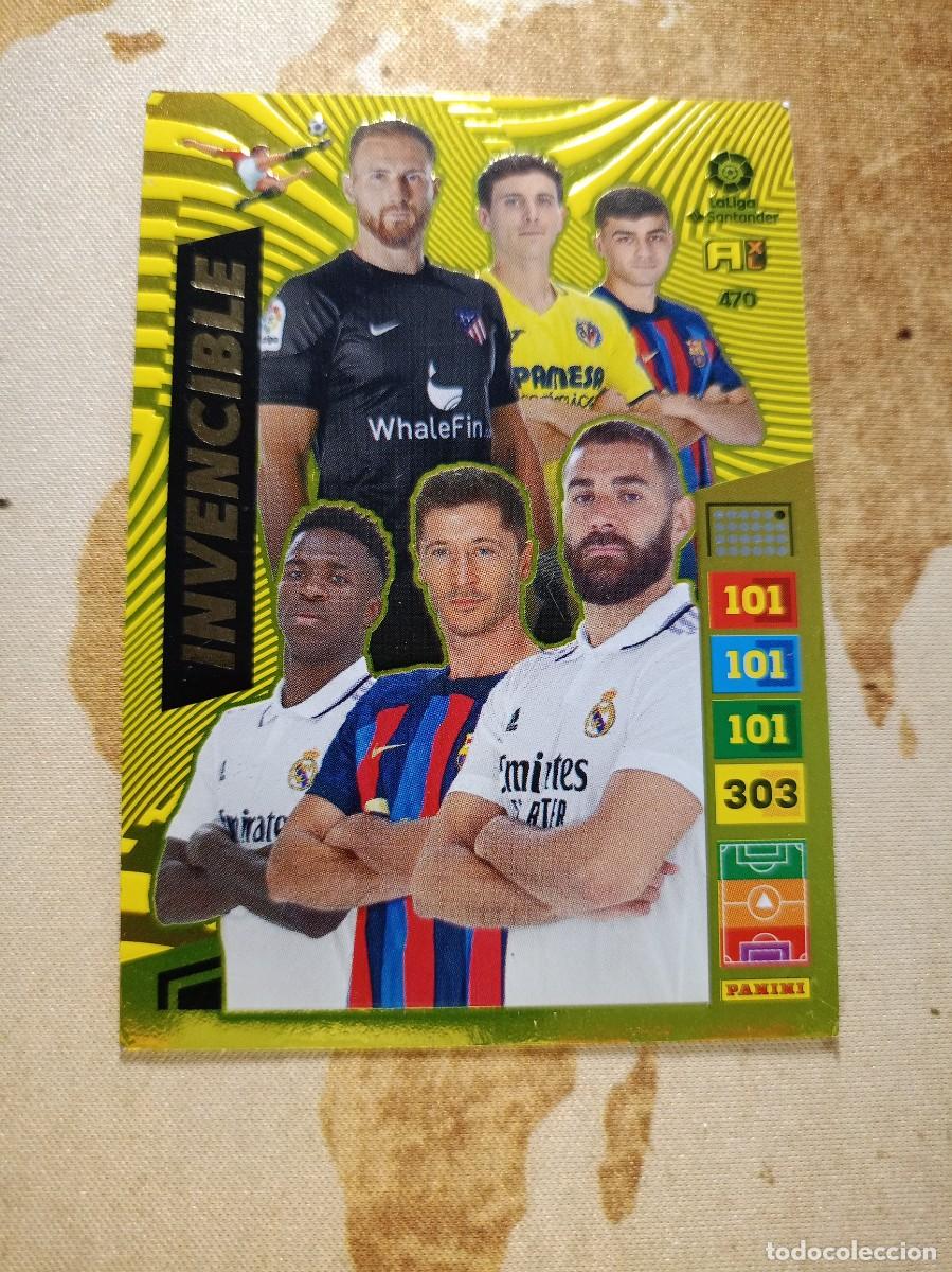 Cromos de F&uacute;tbol: # INVENCIBLE 470 Adrenalyn 2022-23