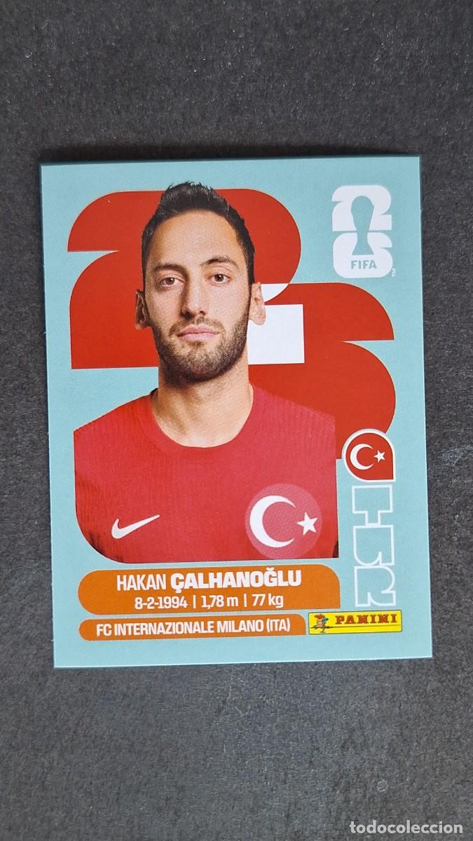 Cromos de F&uacute;tbol: L1 &Ccedil;ALHANOGLU SELECCION TURQUIA 11 MUNDIAL FIFA WORLD CUP 2026 PANINI NUNCA PEGADO SIN PEGAR