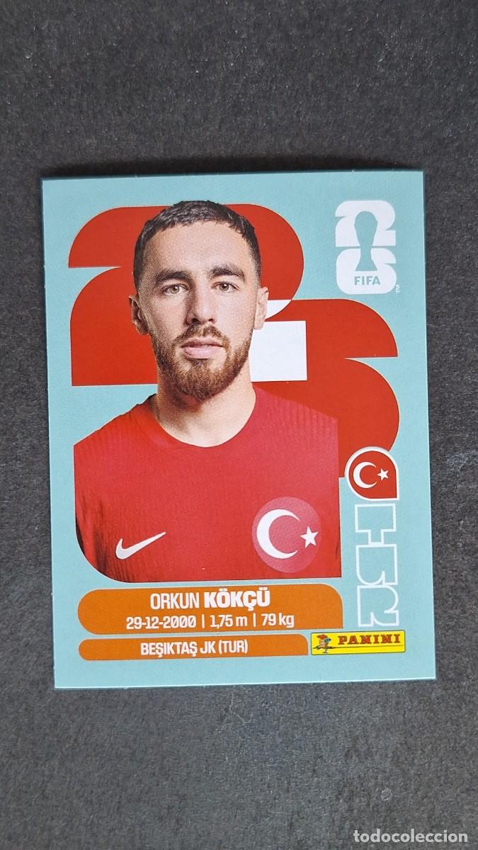 Cromos de F&uacute;tbol: L1 K&Ouml;K&Ccedil;&Uuml; SELECCION TURQUIA 12 MUNDIAL FIFA WORLD CUP 2026 PANINI NUNCA PEGADO SIN PEGAR