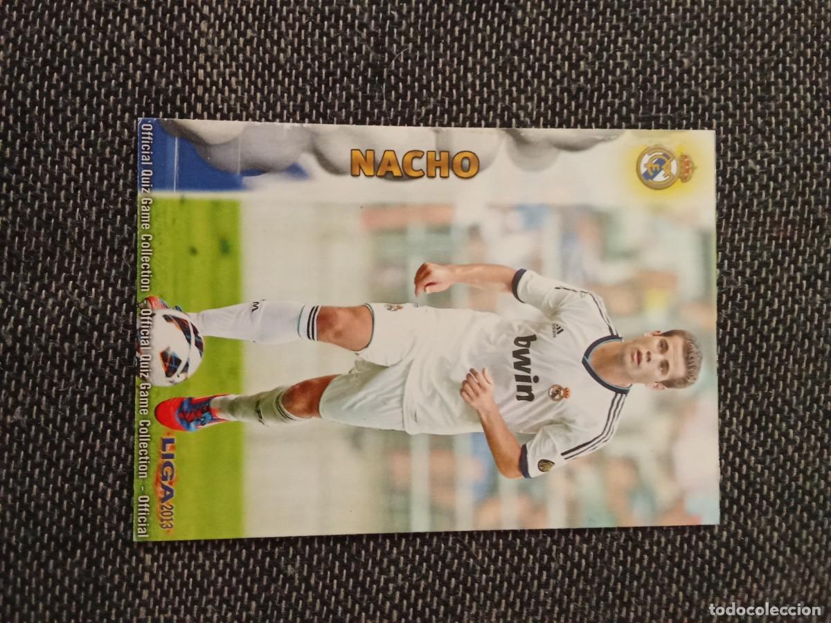 Cromos de F&uacute;tbol: 1110 Nacho real Madrid Rookie Quiz game collection 2013