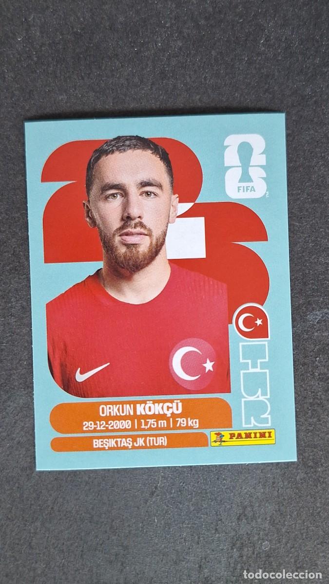 Cromos de F&uacute;tbol: L1 K&Ouml;K&Ccedil;&Uuml; SELECCION TURQUIA 12 MUNDIAL FIFA WORLD CUP 2026 PANINI NUNCA PEGADO SIN PEGAR