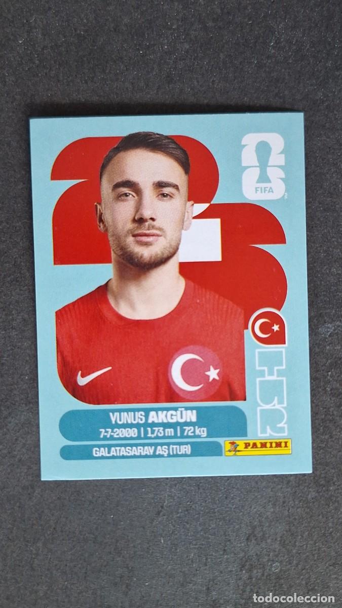 Cromos de Futebol: L1 AKG&Uuml;N SELECCION TURQUIA 16 MUNDIAL FIFA WORLD CUP 2026 PANINI NUNCA PEGADO SIN PEGAR