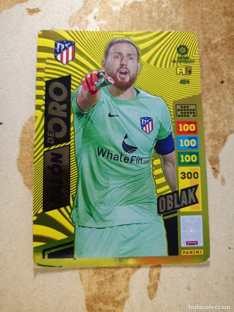 Cromos de F&uacute;tbol: # Bal&oacute;n de oro 464 OBLAK Adrenalyn 2022-23