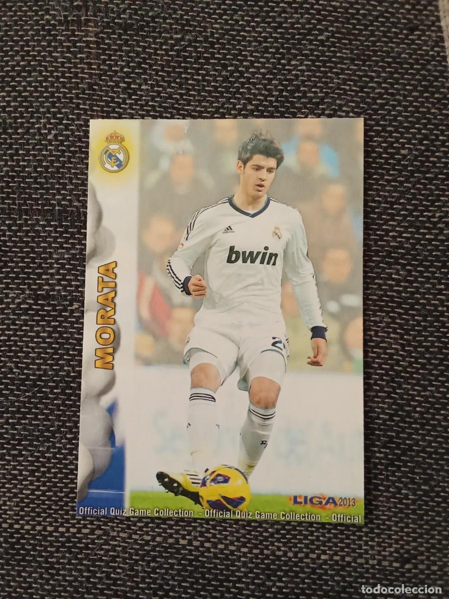 Cromos de F&uacute;tbol: 1104 Morata Rookie real Madrid quiz game collection 2013