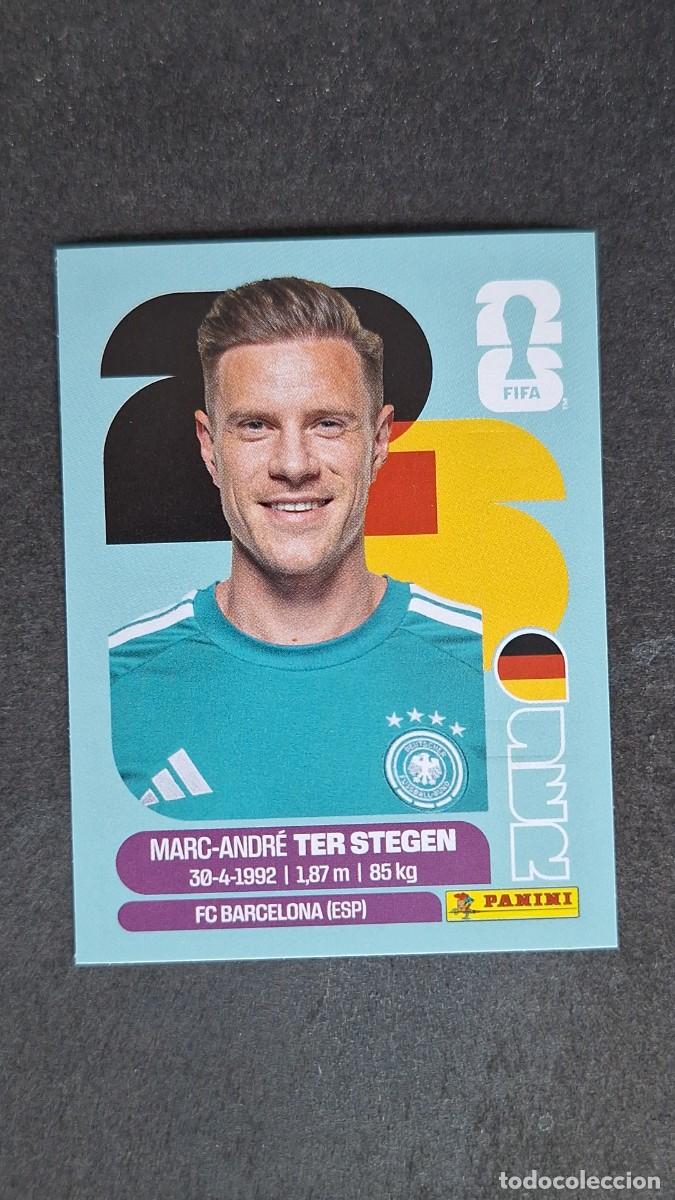 Cromos de F&uacute;tbol: L1 TER STEGEN SELECCION ALEMANIA 2 MUNDIAL FIFA WORLD CUP 2026 PANINI NUNCA PEGADO SIN PEGAR