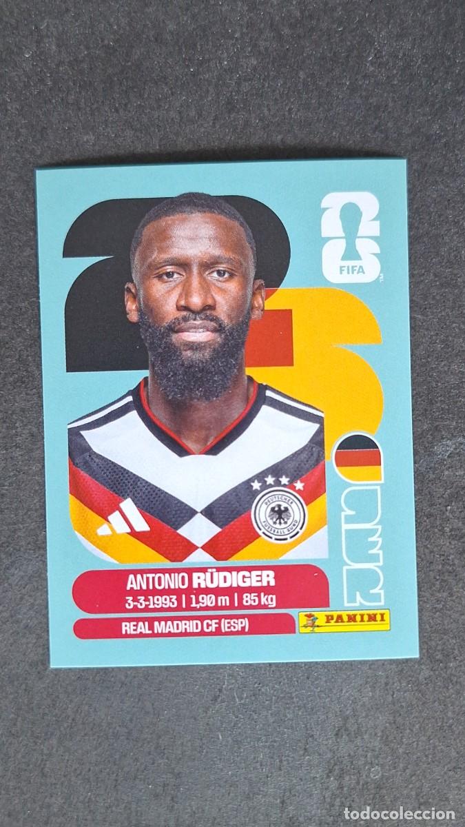 Cromos de F&uacute;tbol: L1 R&Uuml;DIGER SELECCION ALEMANIA 6 MUNDIAL FIFA WORLD CUP 2026 PANINI NUNCA PEGADO SIN PEGAR