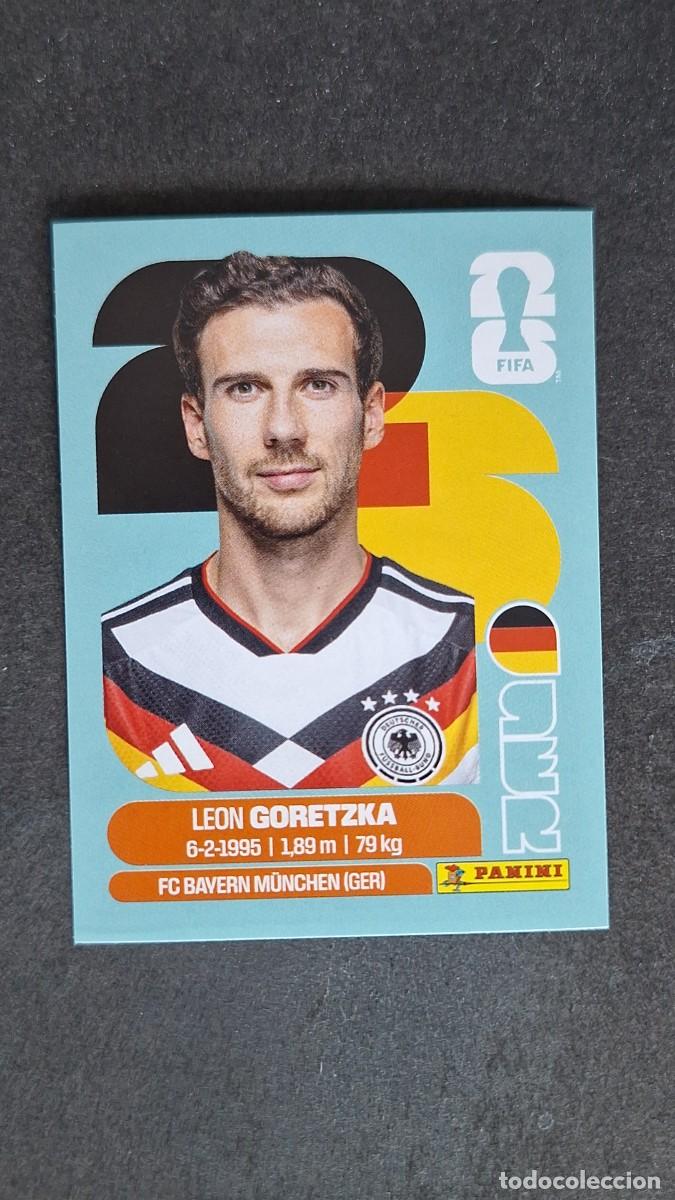 Cromos de F&uacute;tbol: L1 GORETZKA SELECCION ALEMANIA 14 MUNDIAL FIFA WORLD CUP 2026 PANINI NUNCA PEGADO SIN PEGAR