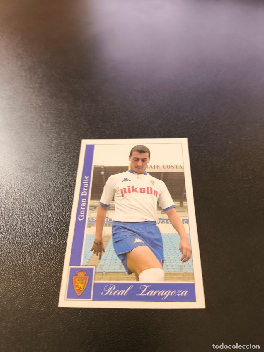 Cromos de F&uacute;tbol: 352 Drulic REAL ZARAGOZA MUNDICROMO FICHAS LIGA 2001 2002 01 02 NO PANINI ESTE
