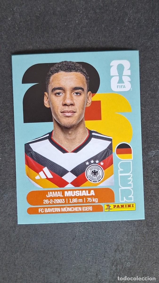Cromos de F&uacute;tbol: L1 MUSIALA SELECCION ALEMANIA 15 MUNDIAL FIFA WORLD CUP 2026 PANINI NUNCA PEGADO SIN PEGAR