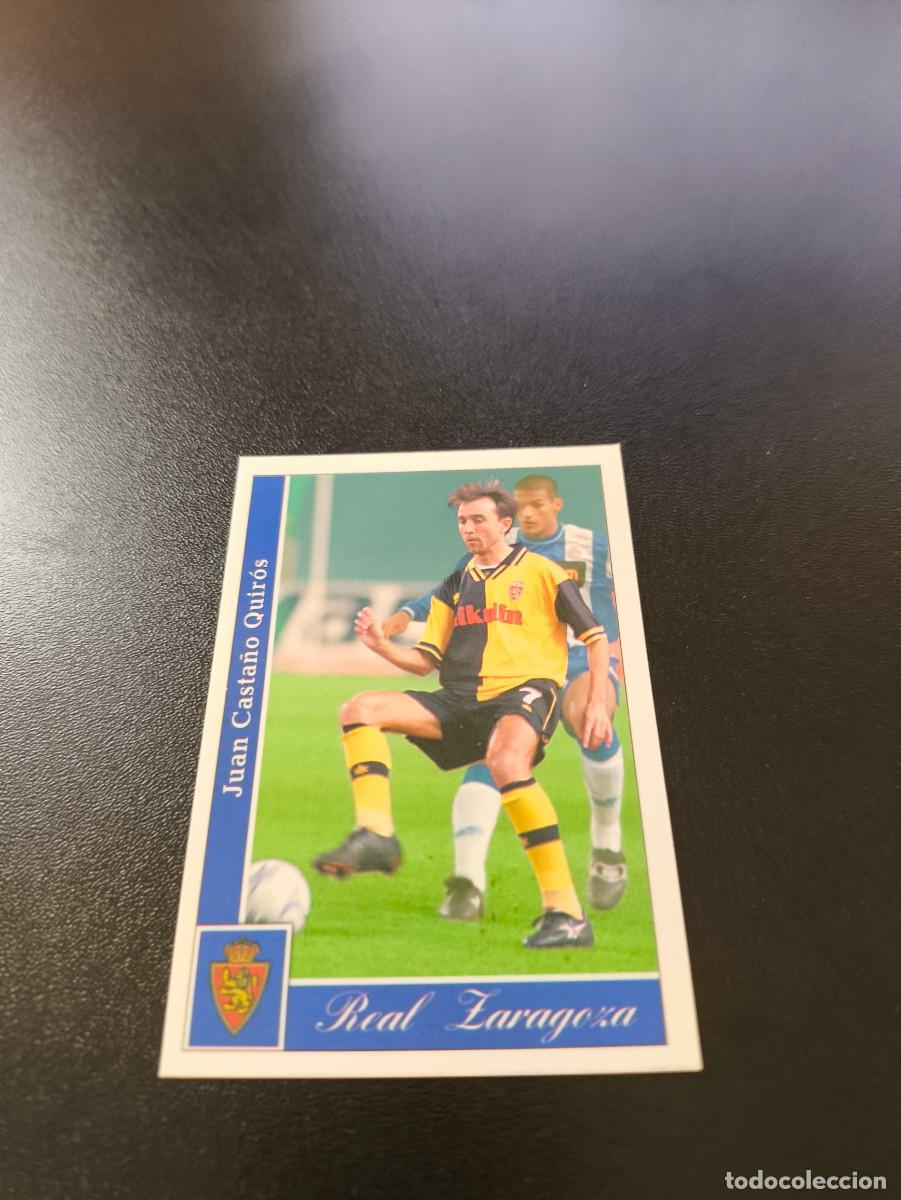 Cromos de Futebol: 353 Juanele REAL ZARAGOZA MUNDICROMO FICHAS LIGA 2001 2002 01 02 NO PANINI ESTE