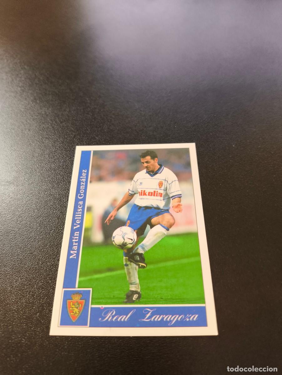 Cromos de Futebol: 354 Vellisca REAL ZARAGOZA MUNDICROMO FICHAS LIGA 2001 2002 01 02 NO PANINI ESTE