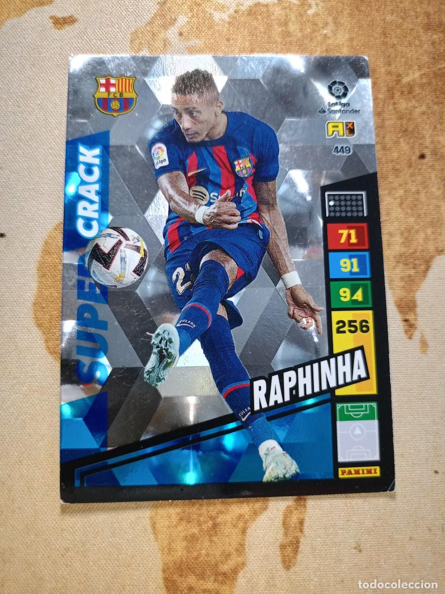 Cromos de Futebol: # S&uacute;per Crack 449 RAPHINHA Adrenalyn 2022-23