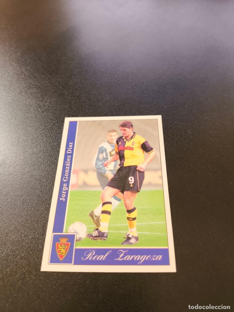 Cromos de Futebol: 356 Yordi REAL ZARAGOZA MUNDICROMO FICHAS LIGA 2001 2002 01 02 NO PANINI ESTE