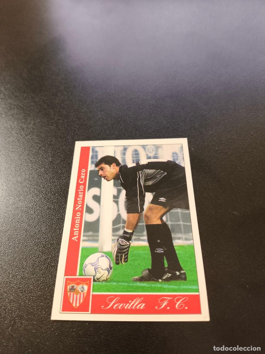 Cromos de F&uacute;tbol: 360 Notario SEVILLA MUNDICROMO FICHAS LIGA 2001 2002 01 02 NO PANINI ESTE