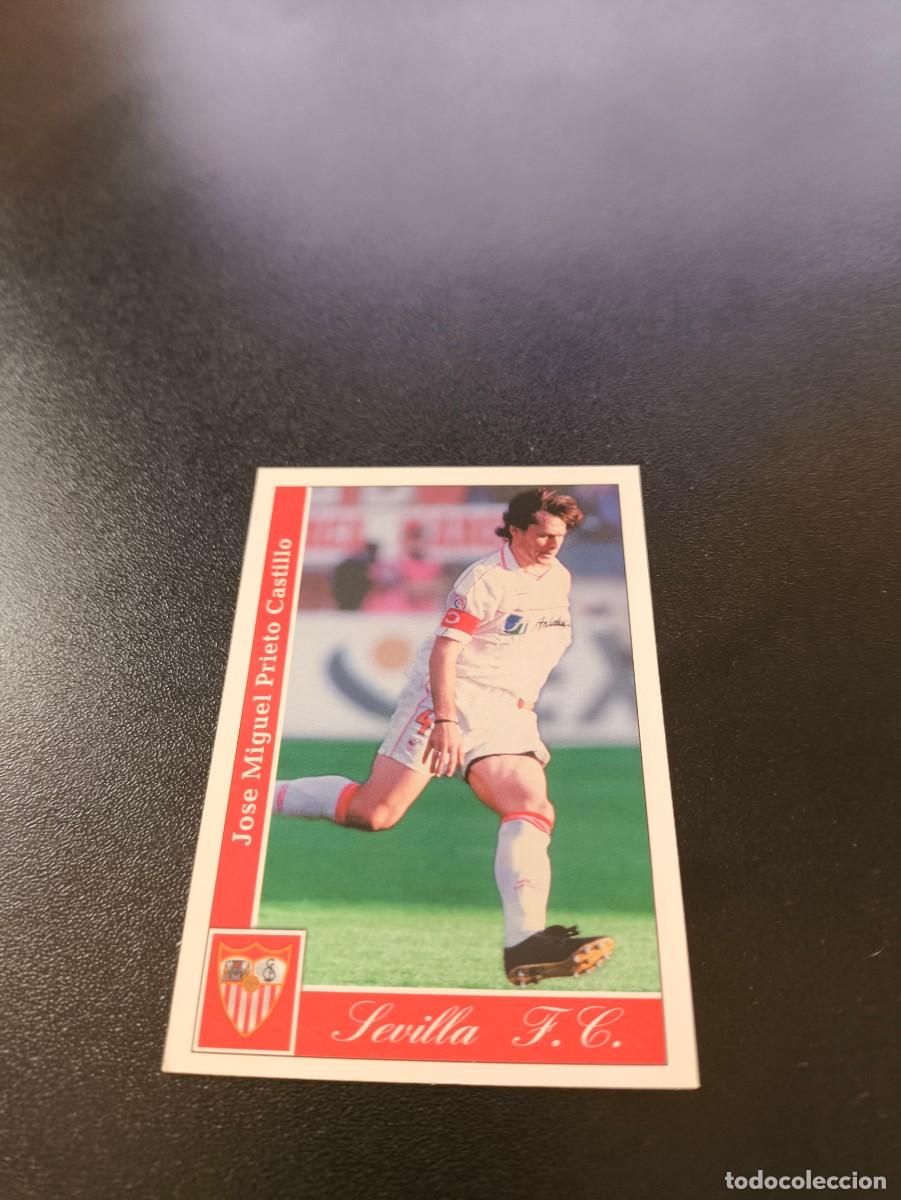 Cromos de F&uacute;tbol: 363 Prieto SEVILLA MUNDICROMO FICHAS LIGA 2001 2002 01 02 NO PANINI ESTE