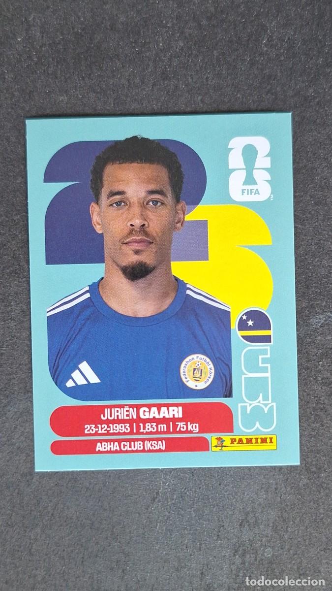 Cromos de F&uacute;tbol: L1 GAARI SELECCION CURA&Ccedil;AO 5 MUNDIAL FIFA WORLD CUP 2026 PANINI NUNCA PEGADO SIN PEGAR