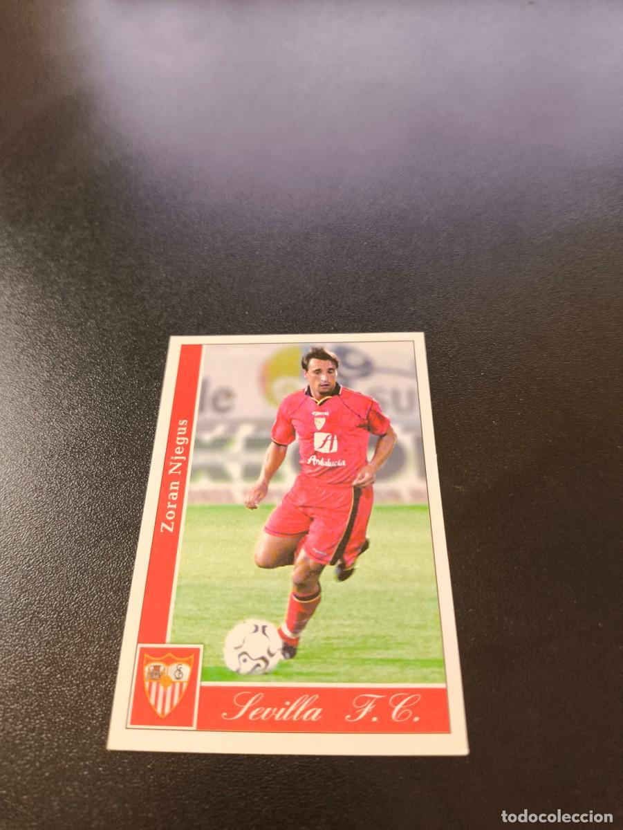 Cromos de F&uacute;tbol: 364 Njegus SEVILLA MUNDICROMO FICHAS LIGA 2001 2002 01 02 NO PANINI ESTE