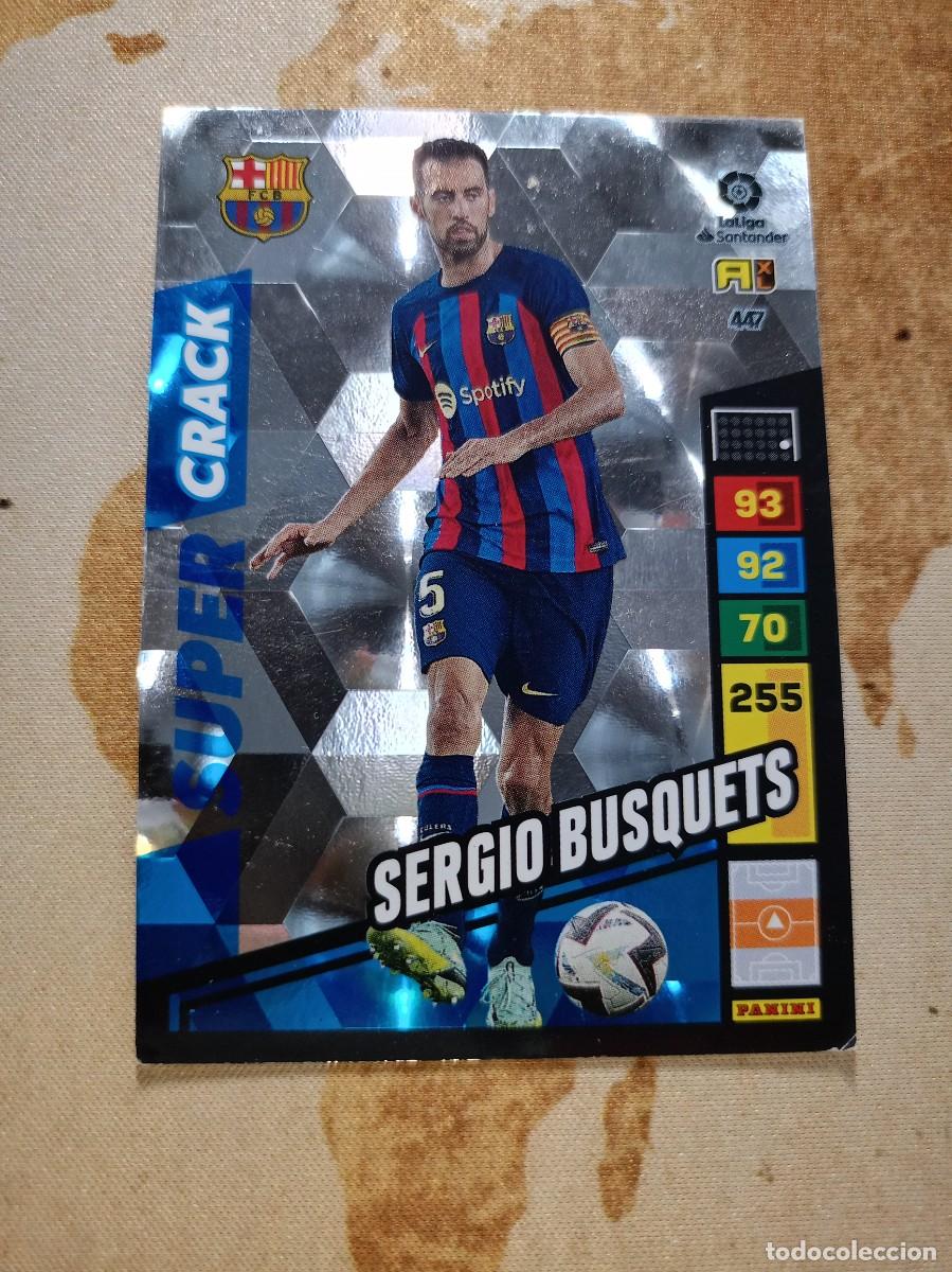 Cromos de F&uacute;tbol: # S&uacute;per Crack 447 SERGIO BUSQUETS Adrenalyn 2022-23