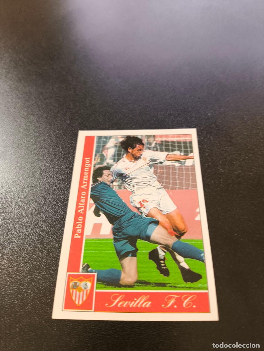 Cromos de F&uacute;tbol: 366 Pablo Alfaro SEVILLA MUNDICROMO FICHAS LIGA 2001 2002 01 02 NO PANINI ESTE