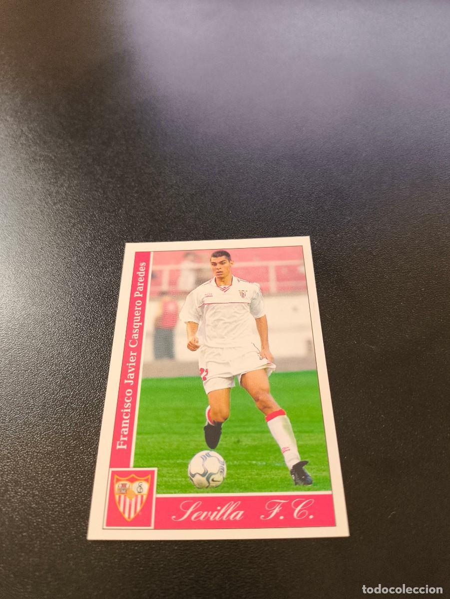 Cromos de F&uacute;tbol: 367 Casquero SEVILLA MUNDICROMO FICHAS LIGA 2001 2002 01 02 NO PANINI ESTE