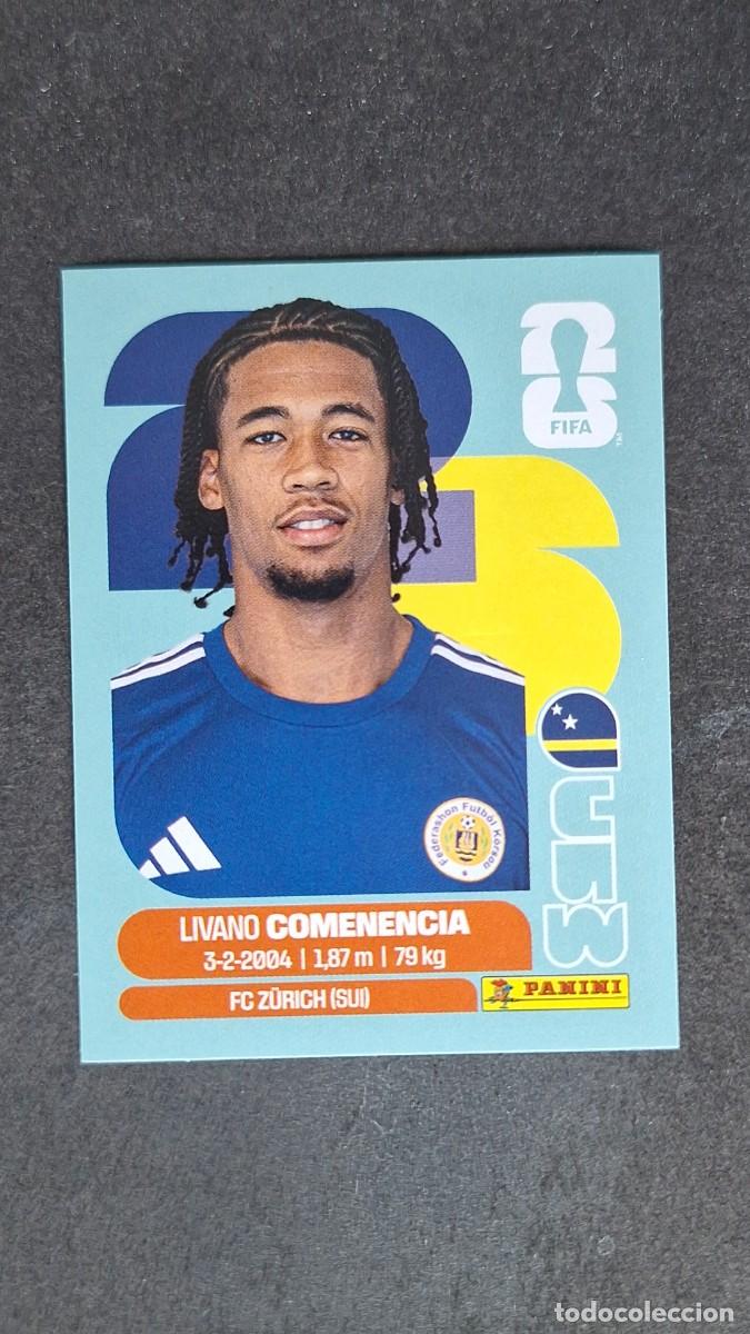 Cromos de F&uacute;tbol: L1 COMENENCIA SELECCION CURA&Ccedil;AO 9 MUNDIAL FIFA WORLD CUP 2026 PANINI NUNCA PEGADO SIN PEGAR