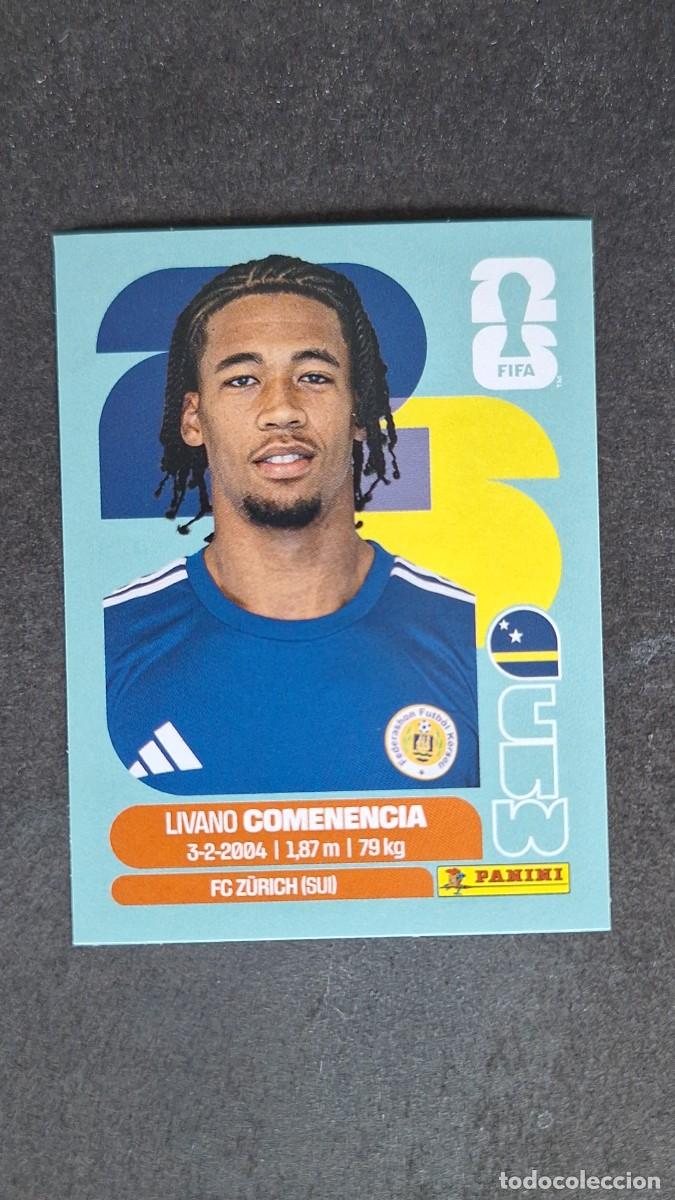 Cromos de F&uacute;tbol: L1 COMENENCIA SELECCION CURA&Ccedil;AO 9 MUNDIAL FIFA WORLD CUP 2026 PANINI NUNCA PEGADO SIN PEGAR