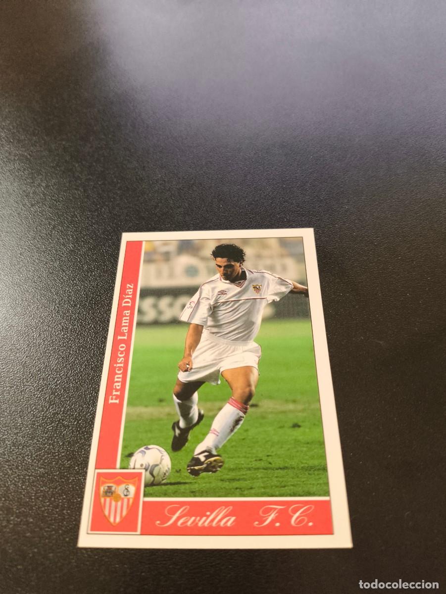 Cromos de F&uacute;tbol: 369 Francisco SEVILLA MUNDICROMO FICHAS LIGA 2001 2002 01 02 NO PANINI ESTE