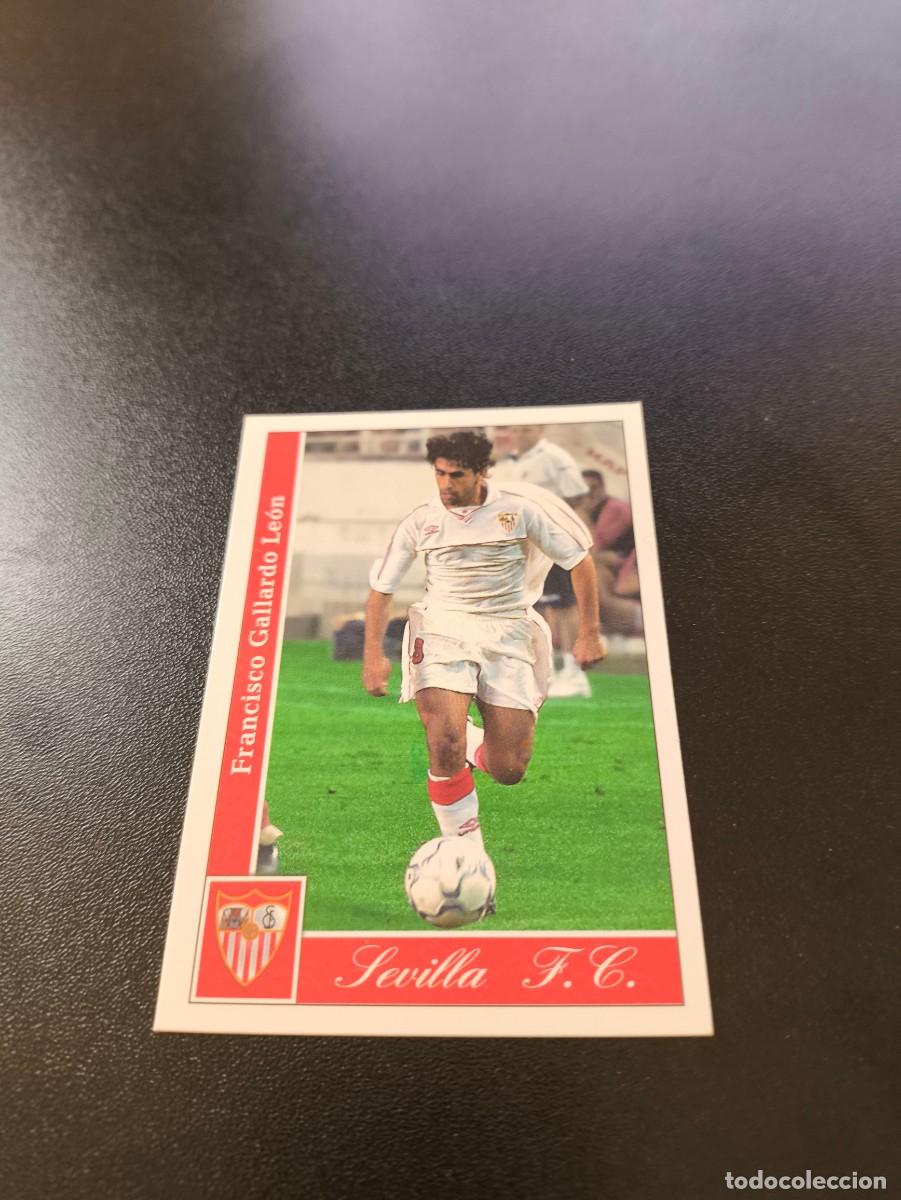 Cromos de F&uacute;tbol: 375 Gallardo SEVILLA MUNDICROMO FICHAS LIGA 2001 2002 01 02 NO PANINI ESTE
