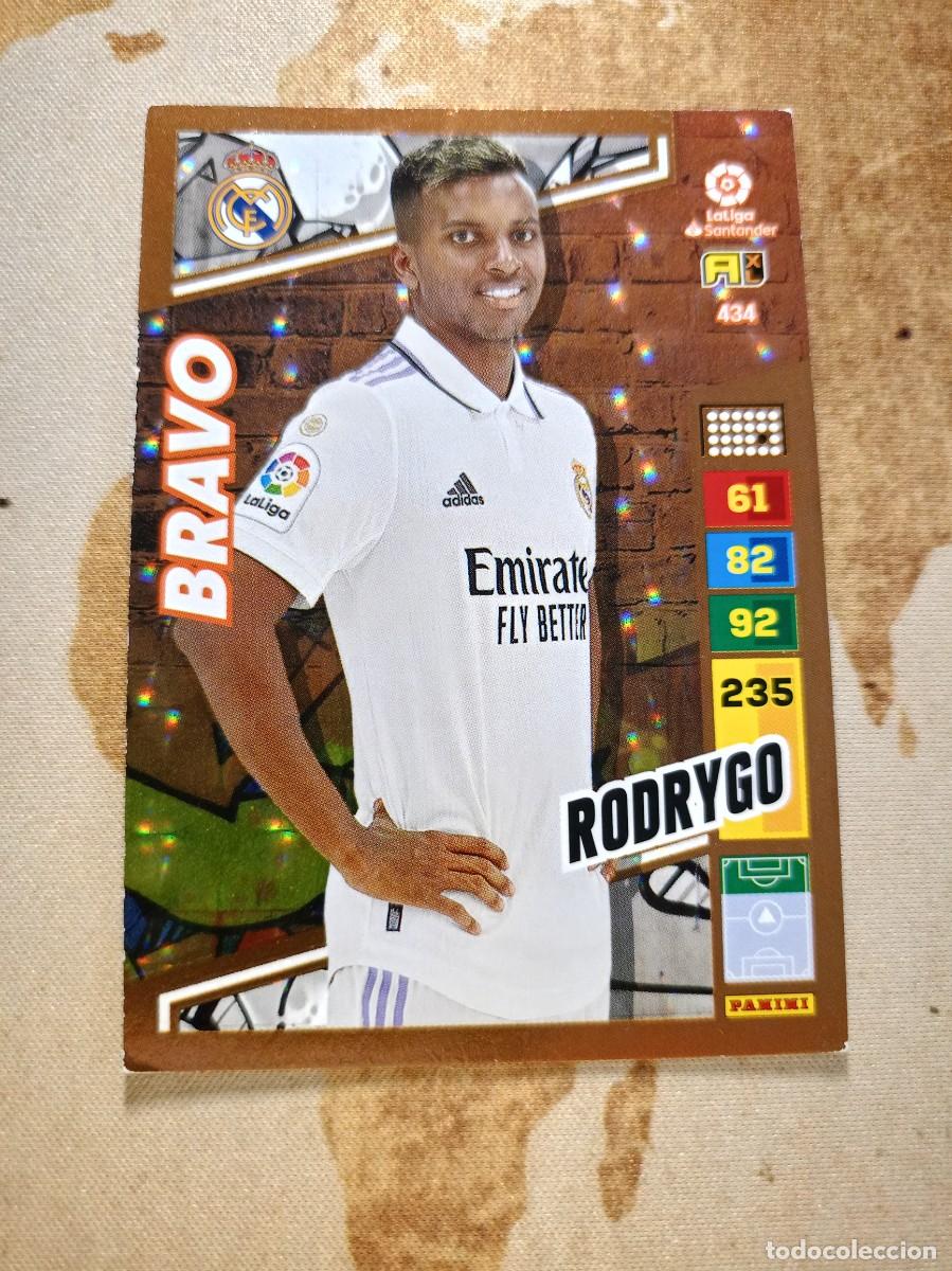 Cromos de F&uacute;tbol: # Bravo 434 RODRYGO Adrenalyn 2022-23
