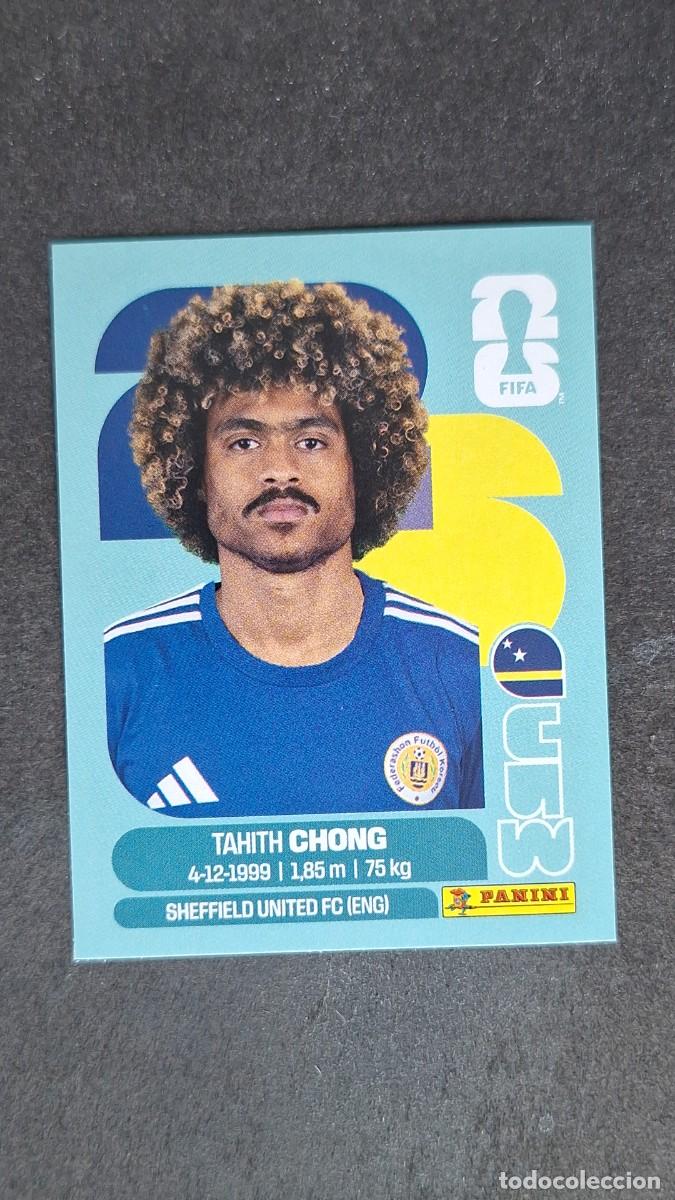Cromos de F&uacute;tbol: L1 CHONG SELECCION CURA&Ccedil;AO 14 MUNDIAL FIFA WORLD CUP 2026 PANINI NUNCA PEGADO SIN PEGAR