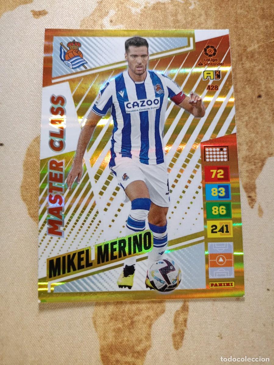 Figurine di Calcio: # M&aacute;ster Class 428 MIKEL MERINO Adrenalyn 2022-23