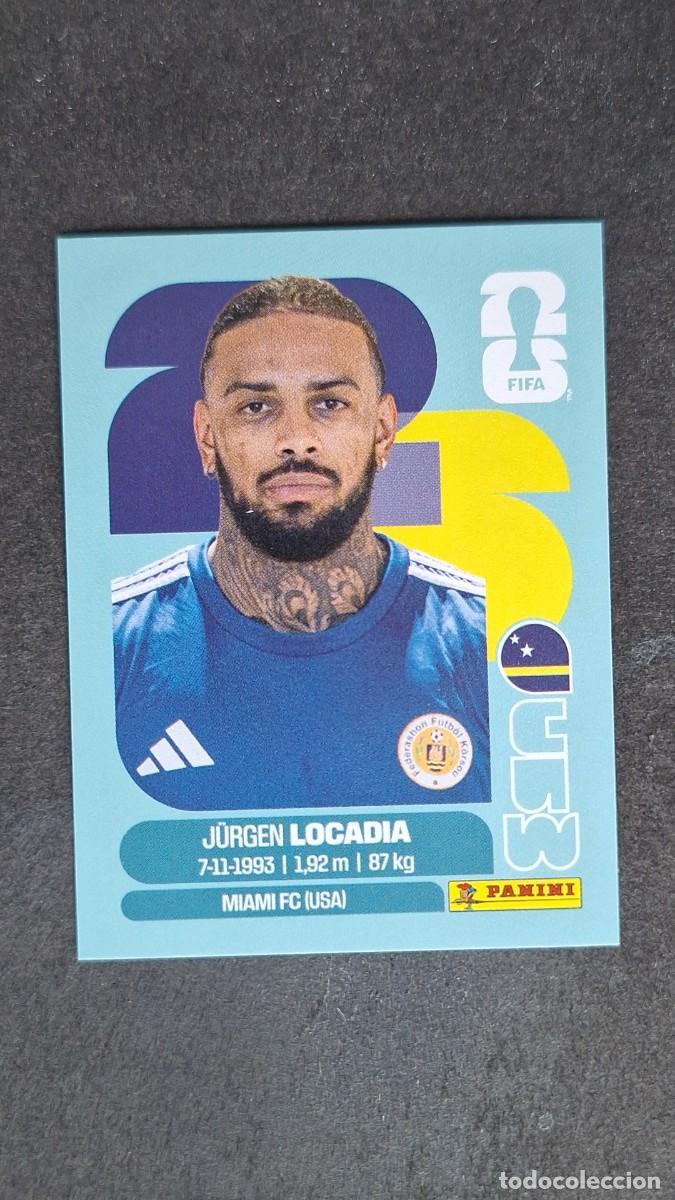 Cartes &agrave; collectionner de Football: L1 LOCADIA SELECCION CURA&Ccedil;AO 17 MUNDIAL FIFA WORLD CUP 2026 PANINI NUNCA PEGADO SIN PEGAR