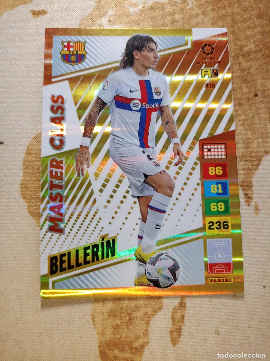 Cartes &agrave; collectionner de Football: # M&aacute;ster Class 418 BELLER&Iacute;N Adrenalyn 2022-23