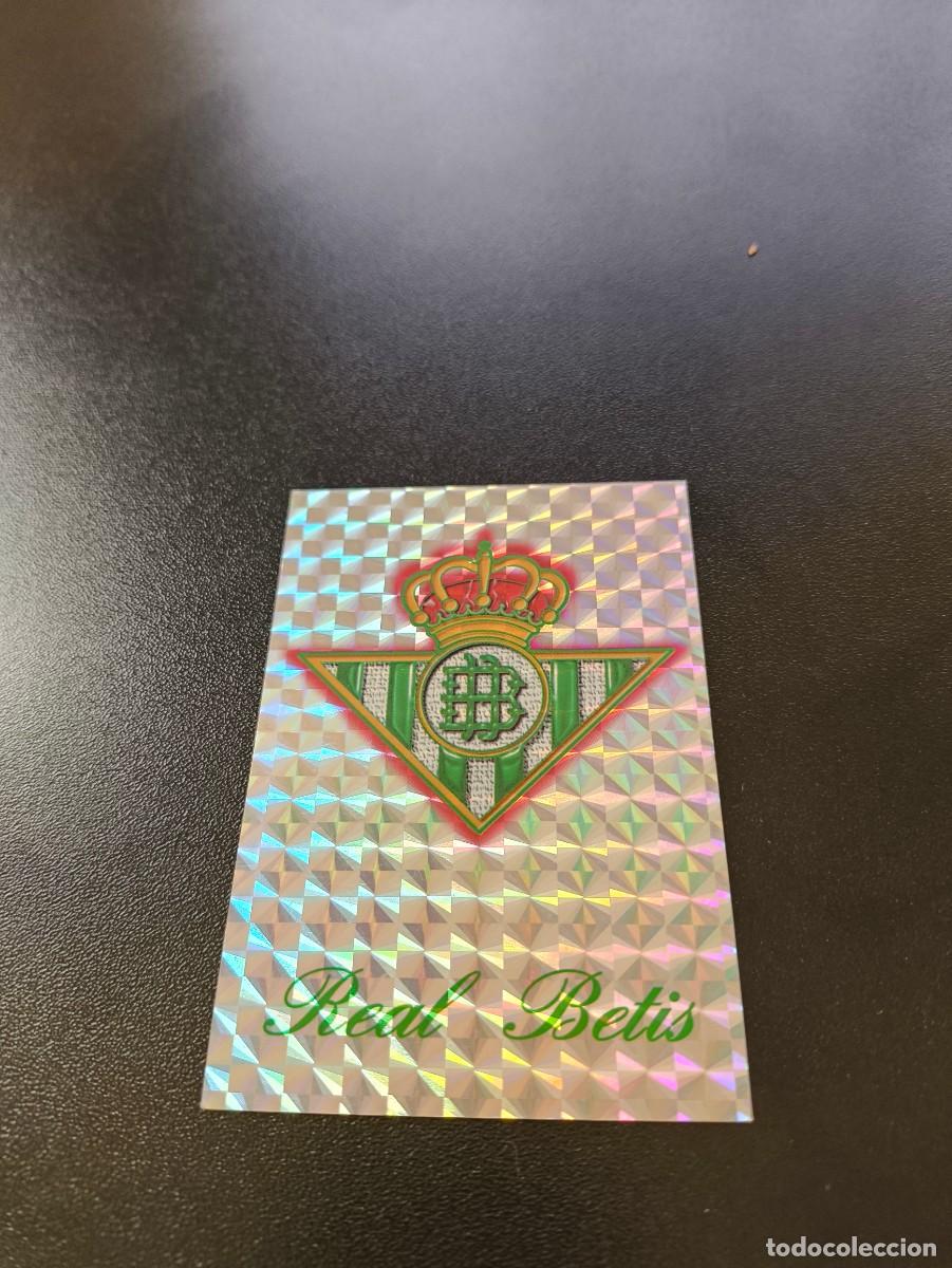 Cartes &agrave; collectionner de Football: 379 ESCUDO REAL BETIS MUNDICROMO FICHAS LIGA 2001 2002 01 02 NO PANINI ESTE